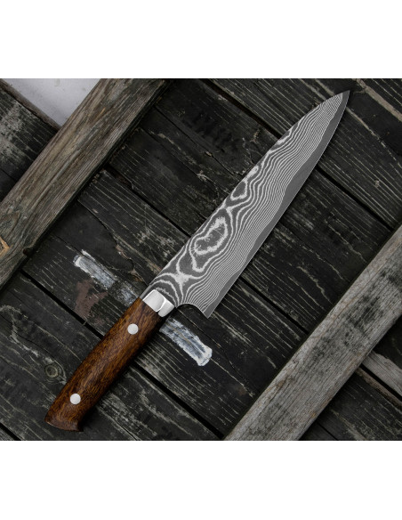 Takeshi Saji IW Ręcznie kuty nóż Szefa 18cm VG-10