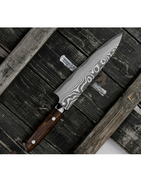 Takeshi Saji IW Ręcznie kuty nóż Szefa 18cm VG-10