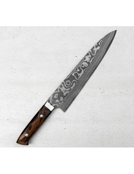 Takeshi Saji IW Ręcznie kuty nóż Szefa 24cm VG-10