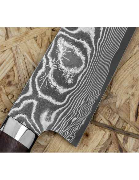 Takeshi Saji IW Ręcznie kuty nóż Bunka 17cm VG-10
