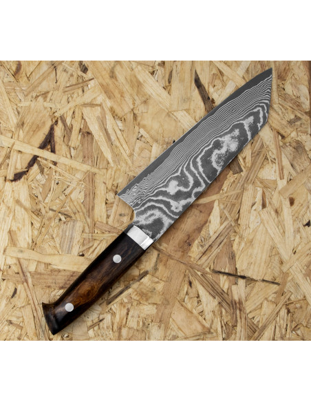 Takeshi Saji IW Ręcznie kuty nóż Bunka 17cm VG-10