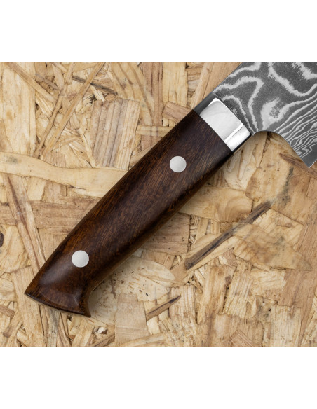 Takeshi Saji IW Ręcznie kuty nóż Bunka 17cm VG-10