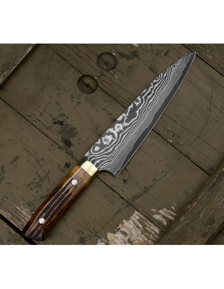 Takeshi Saji YBB Ręcznie kuty nóż Szefa 18cm VG-10