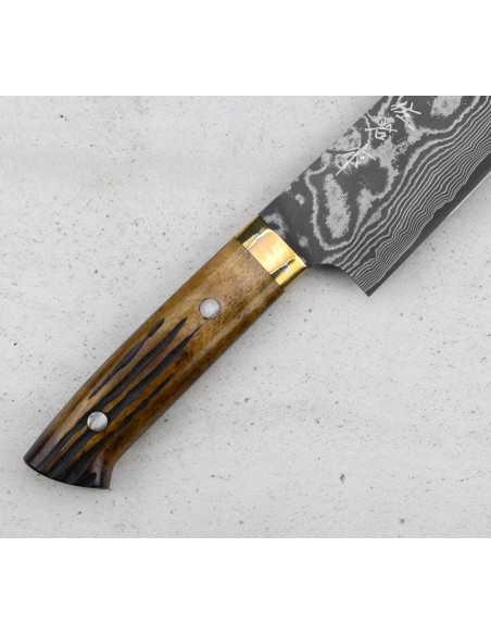 Takeshi Saji YBB Ręcznie kuty nóż Szefa 24cm VG-10