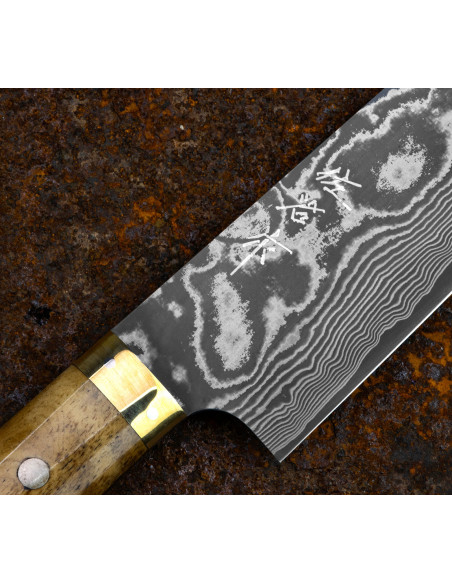 Takeshi Saji YBB Ręcznie kuty nóż Szefa 24cm VG-10