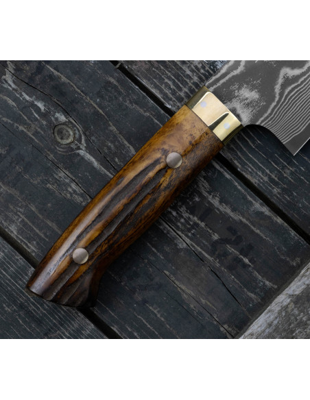 Takeshi Saji YBB Ręcznie kuty nóż Bunka 17cm VG-10