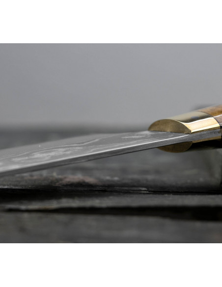 Takeshi Saji YBB Ręcznie kuty nóż Bunka 17cm VG-10