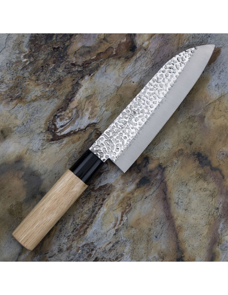 SATAKE Magoroku Saku Japoński Nóż Santoku 17 cm 806-114