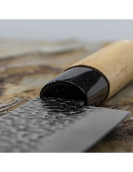 SATAKE Magoroku Saku Japoński Nóż Santoku 17 cm 806-114