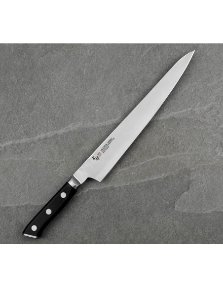 Mcusta Zanmai Classic Damascus VG-10 Pakka Nóż Sujihiki 24cm