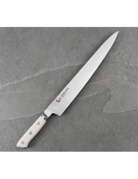 Mcusta Zanmai Classic Damascus VG-10 Corian Nóż Sujihiki 27cm