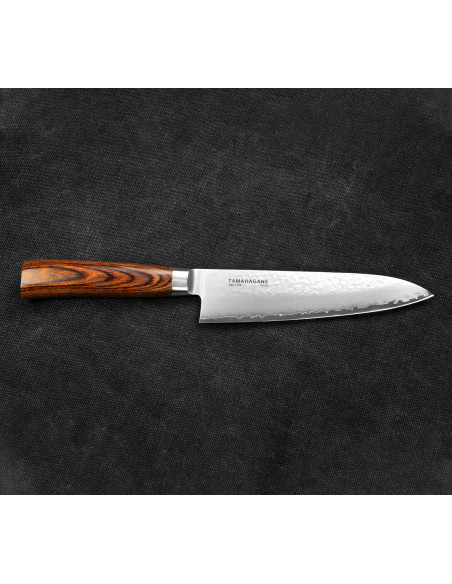 Tamahagane Tsubame Brown VG-5 Nóż szefa 18cm
