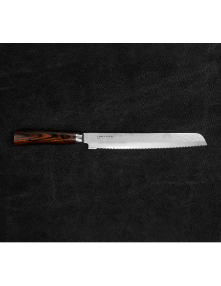 Tamahagane Tsubame Brown VG-5 Nóż do chleba 23cm