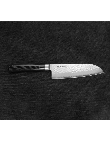 Tamahagane Tsubame Black VG-5 Nóż Santoku 17,5cm