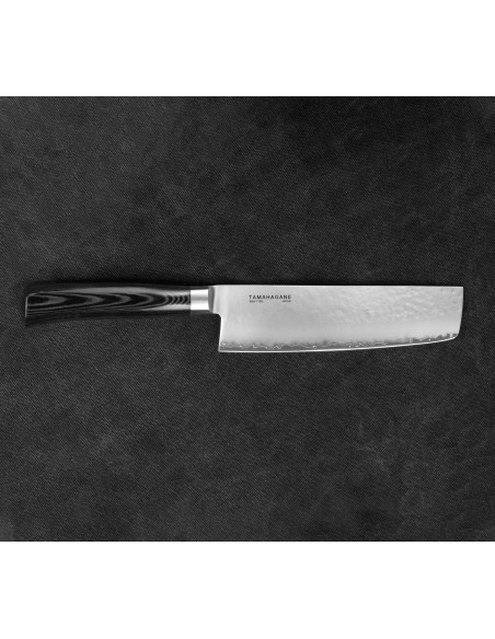 Tamahagane Tsubame Black VG-5 Nóż Nakiri 18cm