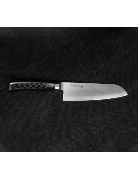 Tamahagane SAN Black VG-5 Nóż Santoku 17,5 cm
