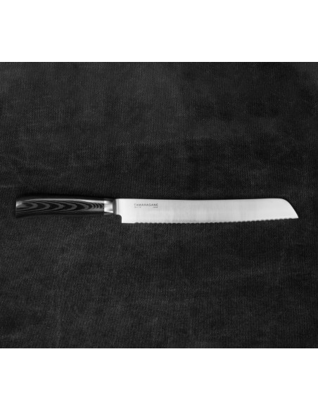 Tamahagane SAN Black VG-5 Nóż do chleba 23cm