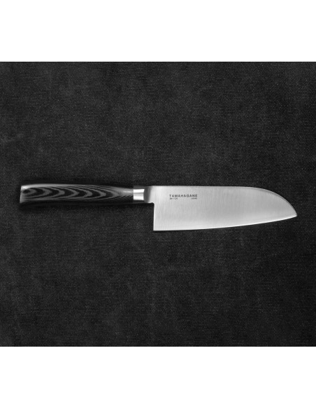 Tamahagane SAN Black VG-5 Nóż Santoku 12cm