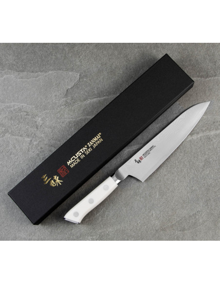 Mcusta Zanmai Classic Damascus VG-10 Corian Nóż Szefa 18cm