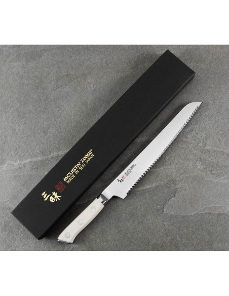 Mcusta Zanmai Classic Damascus VG-10 Corian Nóż do pieczywa 23cm