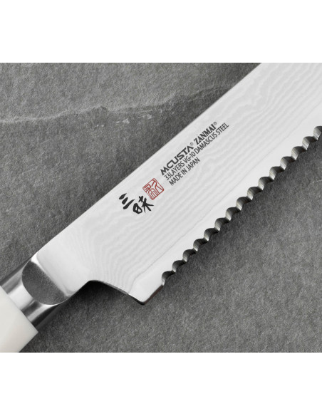 Mcusta Zanmai Classic Damascus VG-10 Corian Nóż do pieczywa 23cm