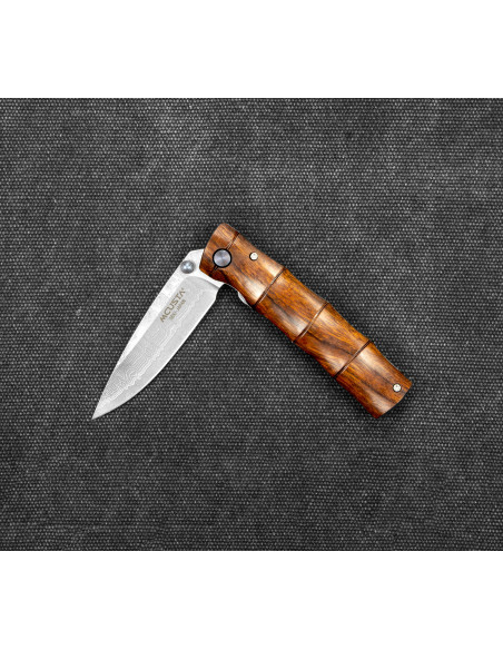 Mcusta Shinra Emotion Iron wood Damascus VG-10 6,5 cm
