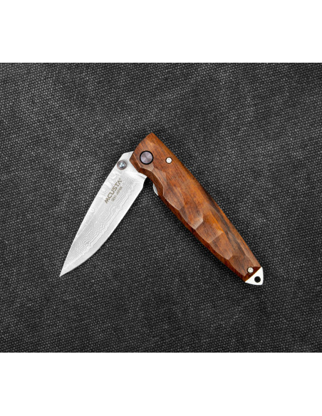 MCUSTA Shinra Emotion 2 Iron Wood Damascus 6,5 cm