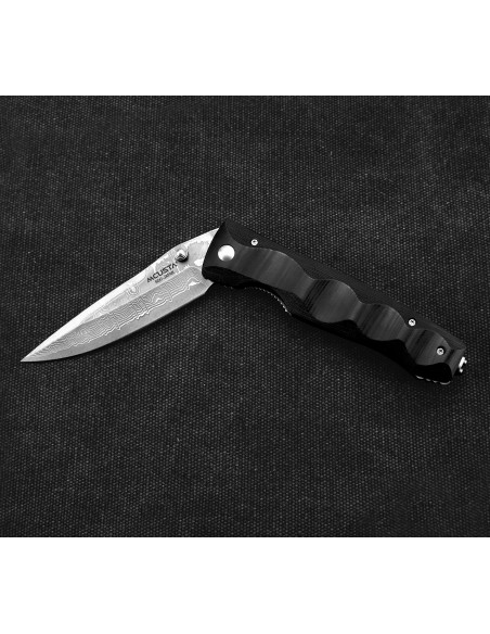 Mcusta Elite Black Micarta Damascus VG-10 8,5 cm