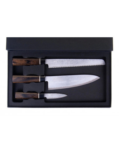 Zestaw noży Suncraft Senzo Black w pudełku ozdobnym: BD_050602
