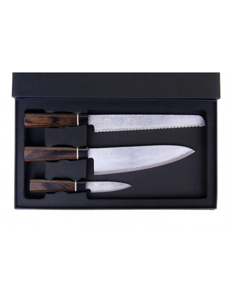 Zestaw noży Suncraft Senzo Black w pudełku ozdobnym: BD_050602