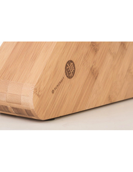 Zestaw noży Suncraft Senzo Black z blokiem: BD-SET2