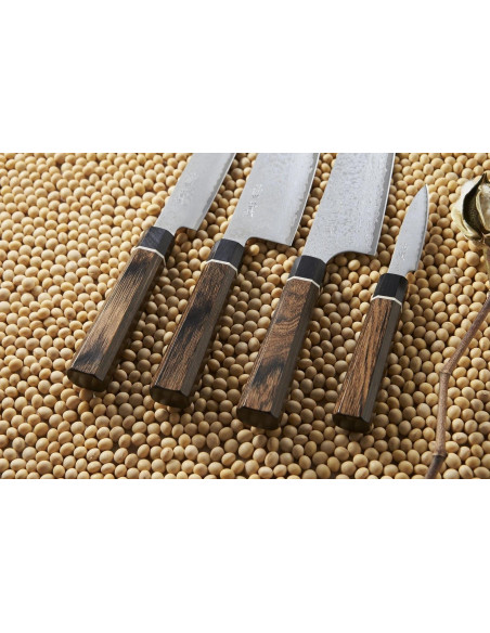 Zestaw noży Suncraft Senzo Black z blokiem: BD-SET2