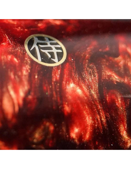 Nóż Dellinger RESIN FUTURE Santoku 170 mm K-H191 Red