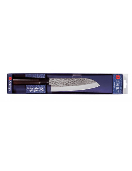 Nóż Sekiryu KATEI HAMMERED Deba 150mm SRH300