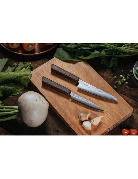 Nóż kuchenny Suncraft SENZO RETRO Small Santoku 143 mm GS-02