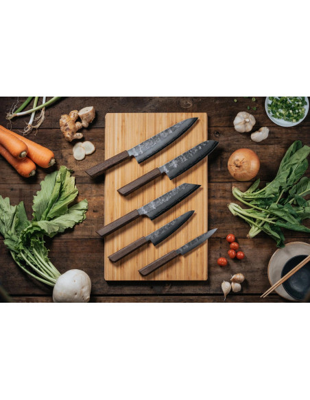 Nóż kuchenny Suncraft SENZO RETRO Small Santoku 143 mm GS-02
