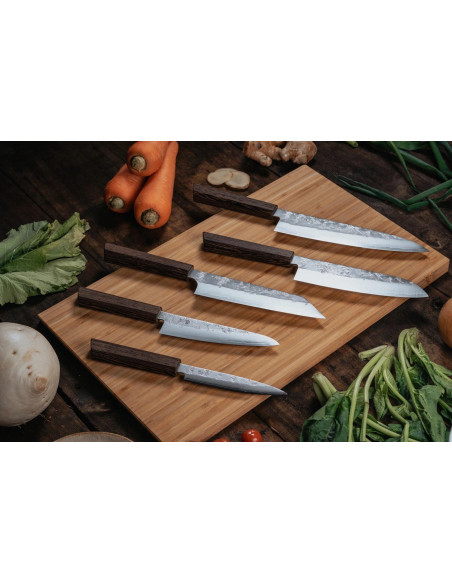Nóż kuchenny Suncraft SENZO RETRO Santoku 167 mm GS-03
