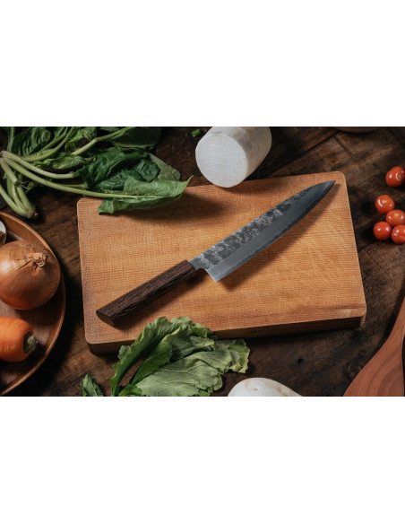 Nóż kuchenny Suncraft SENZO RETRO Santoku 167 mm GS-03