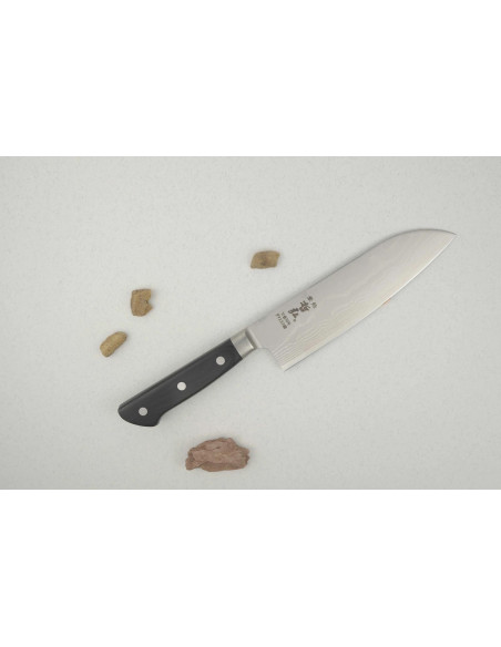 Nóż kuchenny Tetsuhiro KD Santoku 170 mm KD-861