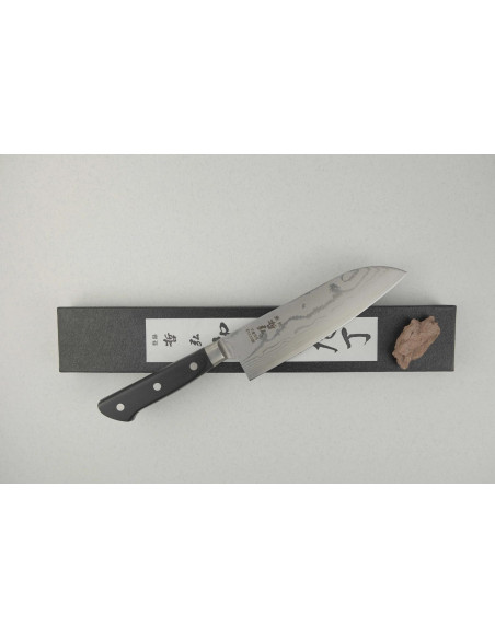 Nóż kuchenny Tetsuhiro KD Santoku 170 mm KD-861