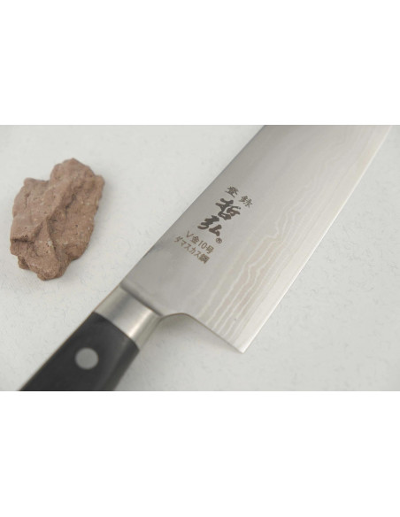 Nóż kuchenny Tetsuhiro KD Santoku 170 mm KD-861
