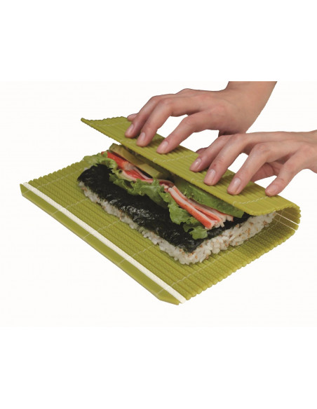 Mata do sushi  HASEGAWA 250x240 mm beżowa FMK-M
