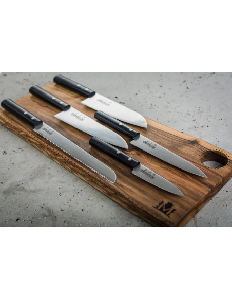 Nóż Masahiro SANKEI Carving 205 mm czarny 35843