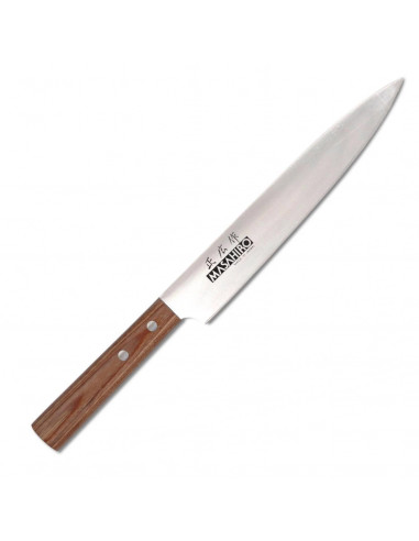 Nóż Masahiro SANKEI Carving 205 mm brązowy 35923