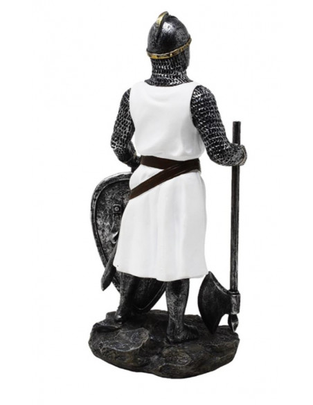 Rycerz Templariusz Figurka 18,5 cm – Polyresin – MC-23134