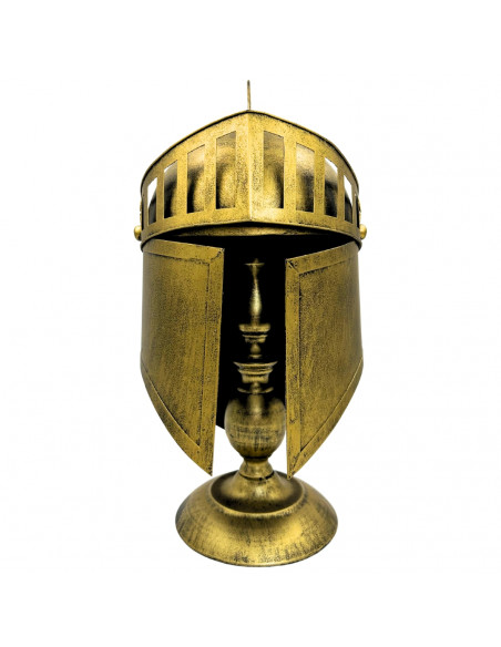 Grecki Hełm Dekoracyjny Retro – Replika Metal – 6646A