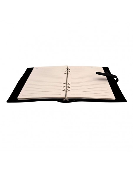 Elegancki Notes Skórzany A5 Vintage Retro z Zamknięciem – Pamiętnik Dziennik – EE4