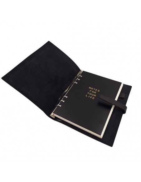 Elegancki Notes Skórzany A5 Vintage Retro z Zamknięciem – Pamiętnik Dziennik – EE4
