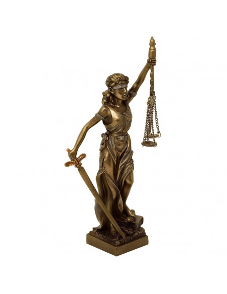 Figurka Temida Bogini Sprawiedliwości 20 cm - Prezent dla Prawnika – MC-90184