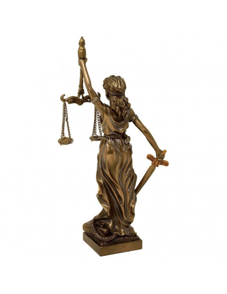 Figurka Temida Bogini Sprawiedliwości 20 cm - Prezent dla Prawnika – MC-90184